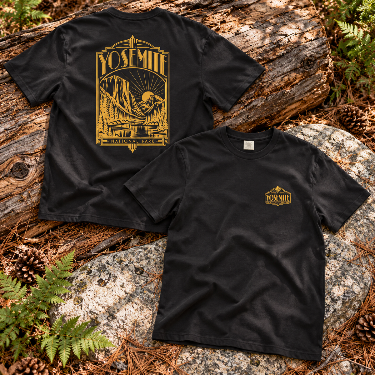 Yosemite Art Deco - Graphic Tee