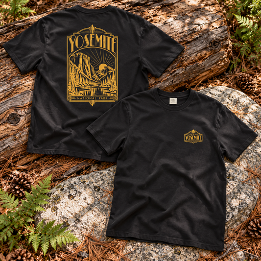 Yosemite Art Deco - Graphic Tee
